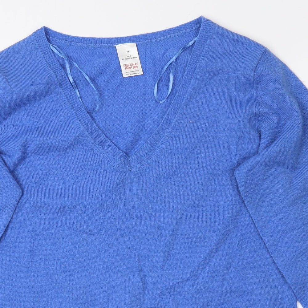Tesco Womens Blue   Pullover Jumper Size M