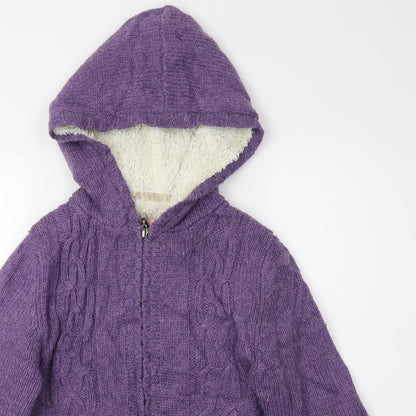 ALO Womens Purple   Jacket  Size 8