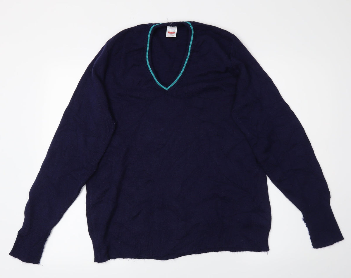 Clifton Womens Blue   Pullover Sweatshirt Size M