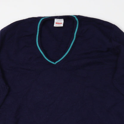 Clifton Womens Blue   Pullover Sweatshirt Size M
