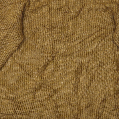 Marks & Spencer Womens Gold   Pullover Jumper Size S