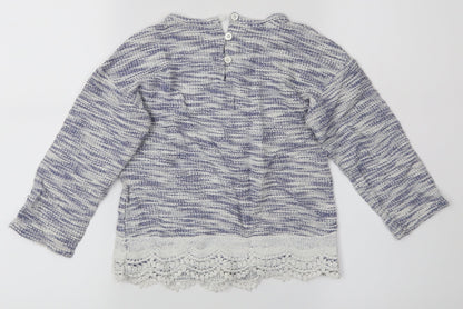 NEXT Girls Blue   Basic Blouse Size 4-5 Years