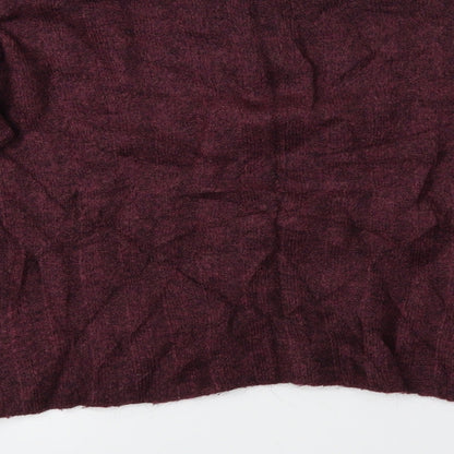 Divided Womens Purple   Pullover Jumper Size M  - Cropped