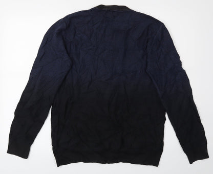 Mens UK Size M NEXT Blue Pullover Sweatshirt