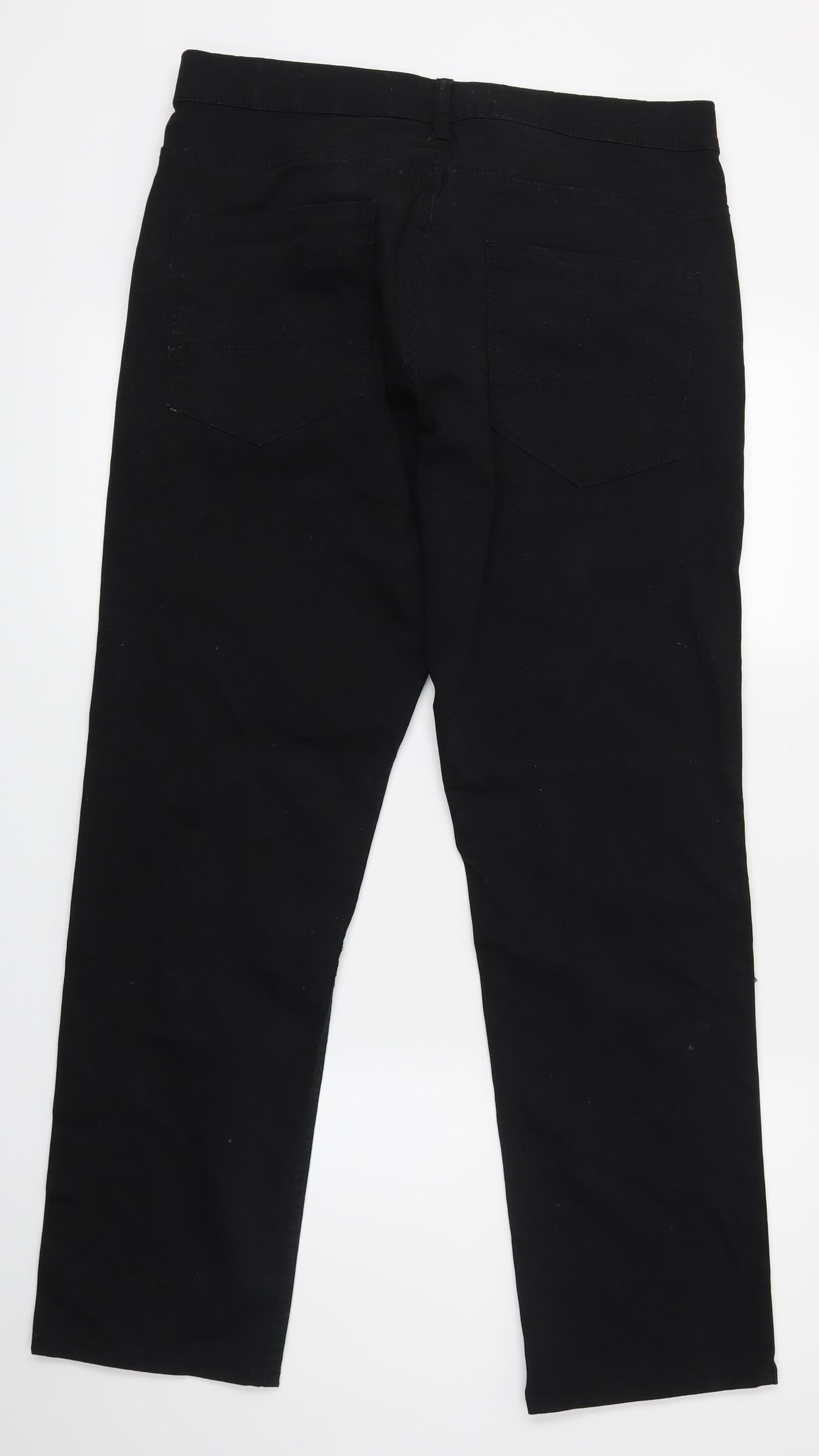 F&F Womens Black   Straight Jeans Size M L30 in
