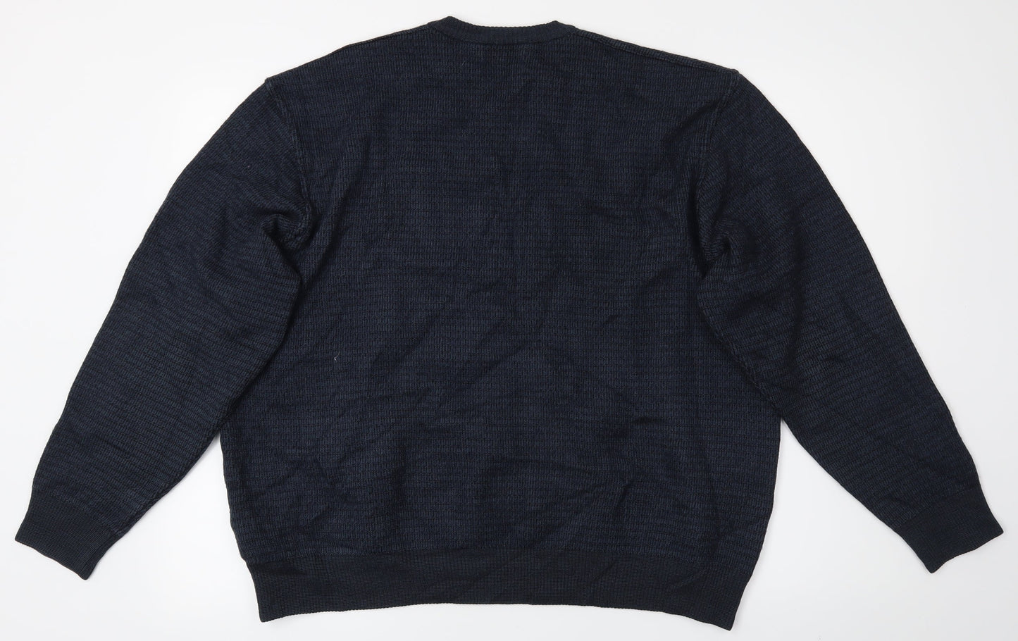 M&S Mens Blue   Pullover Jumper Size XL