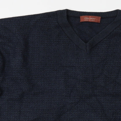 M&S Mens Blue   Pullover Jumper Size XL