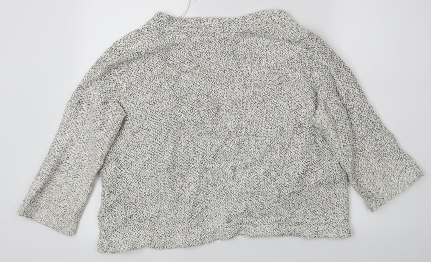 H&M Womens White   Cardigan Jumper Size M