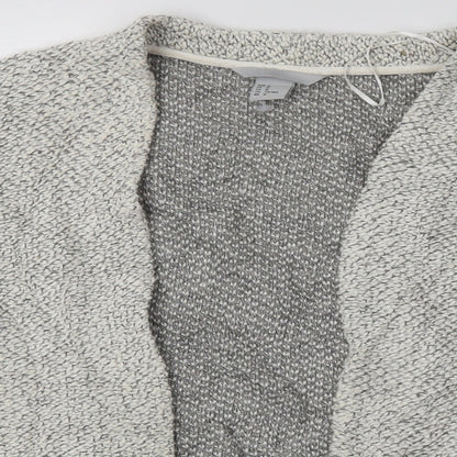 H&M Womens White   Cardigan Jumper Size M