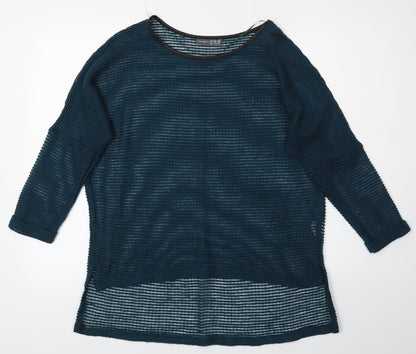 Primark Womens Green   Pullover Jumper Size 6  - translucent