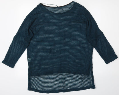 Primark Womens Green   Pullover Jumper Size 6  - translucent