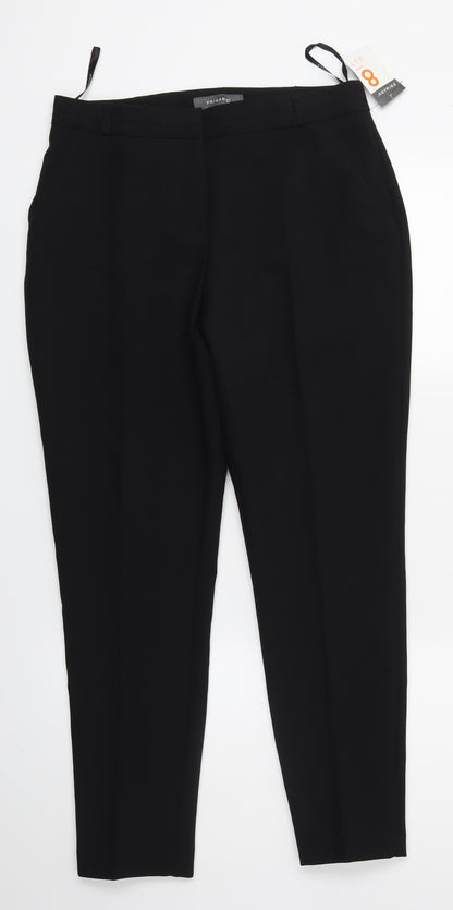 Primark Womens Black   Dress Pants Trousers Size 8 L26 in