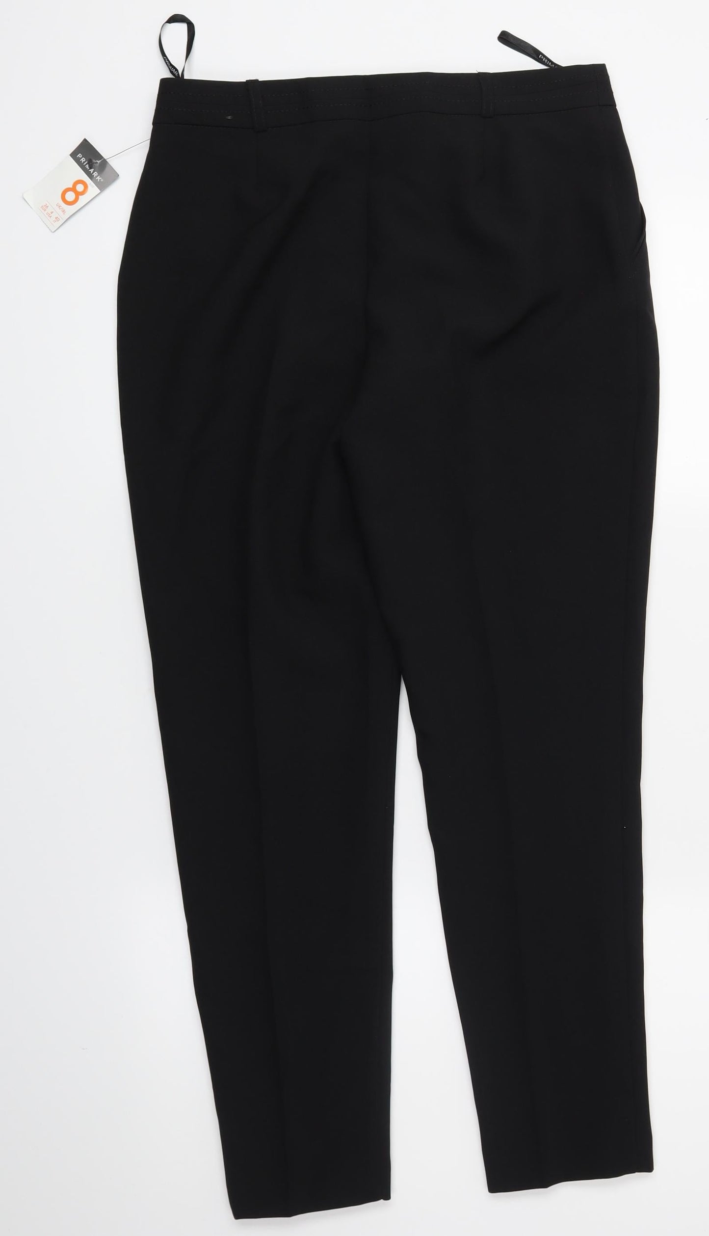 Primark Womens Black   Dress Pants Trousers Size 8 L26 in