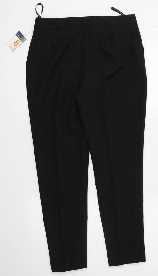 Primark Womens Black   Dress Pants Trousers Size 8 L26 in