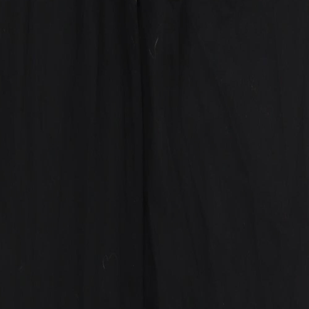Womens UK Size M House Regular Fit Chino Black Trousers