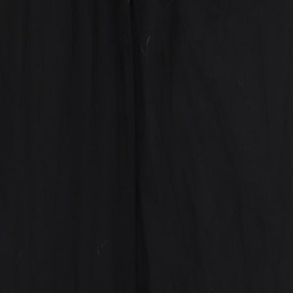 Womens UK Size M House Regular Fit Chino Black Trousers