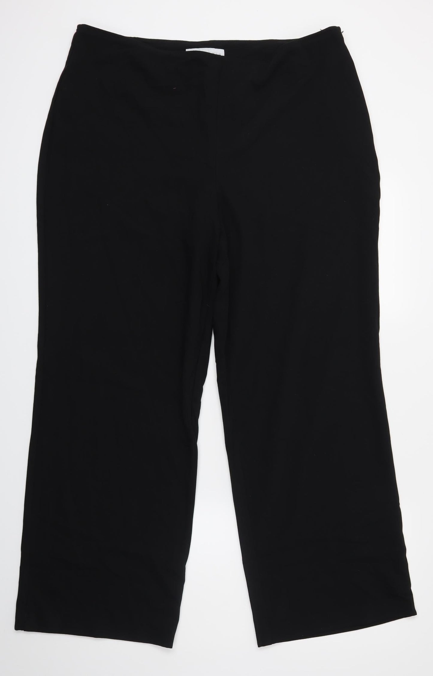 Next Woman Womens Black   Trousers  Size 18 L26 in