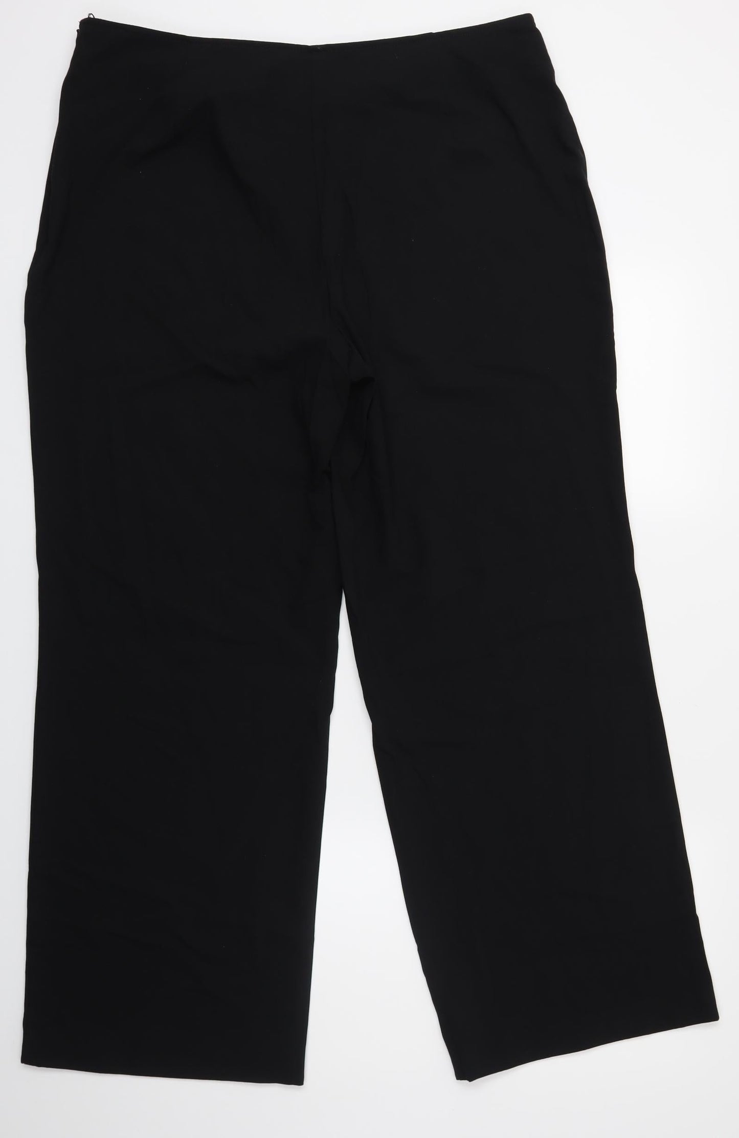 Next Woman Womens Black   Trousers  Size 18 L26 in