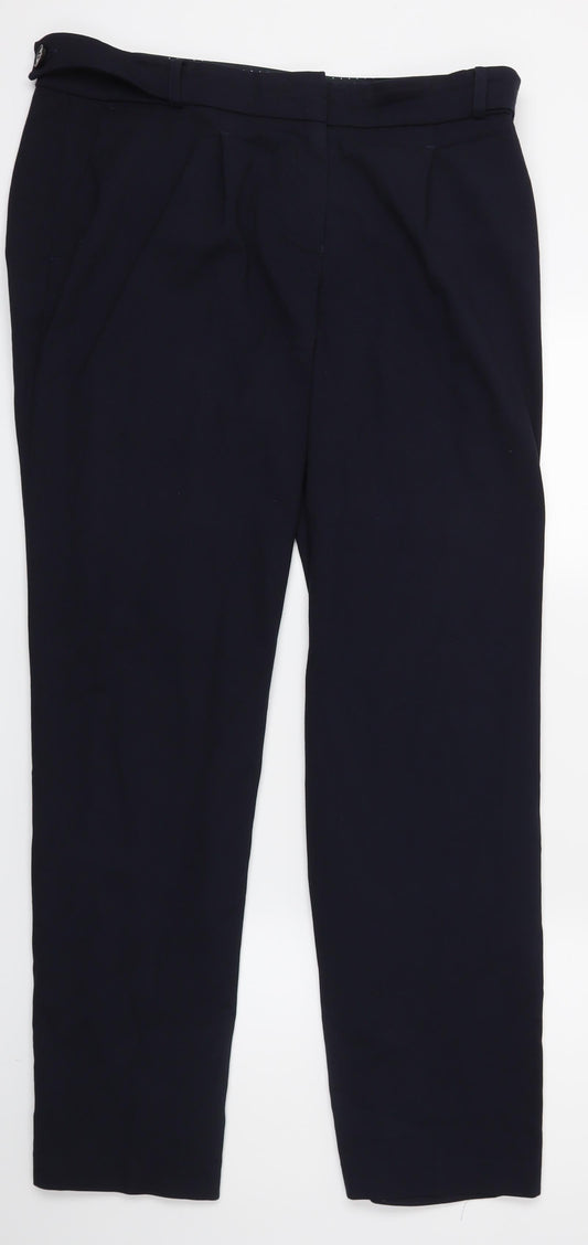 Womens UK Size 14 NEXT Regular Fit  Blue Trousers