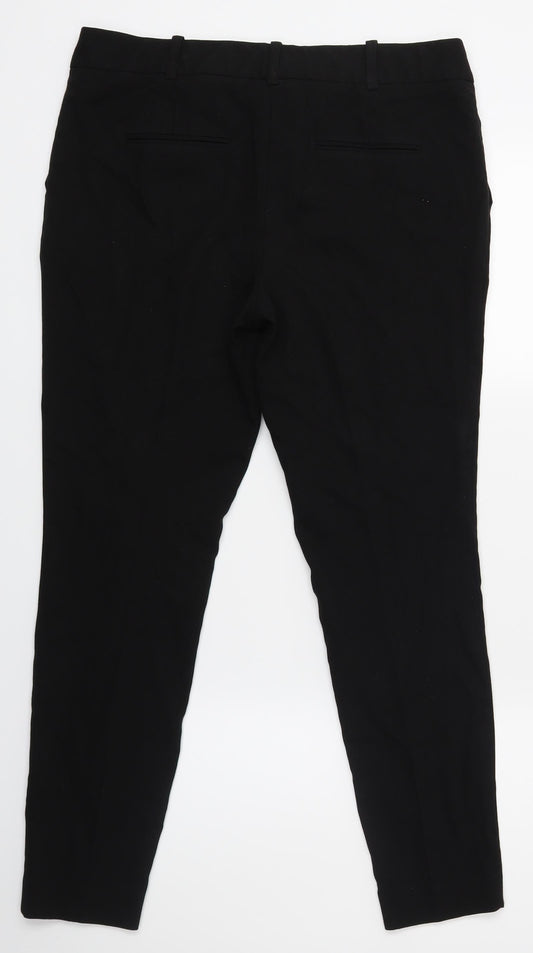 Womens UK Size 10 NEXT Regular Fit  Black Trousers