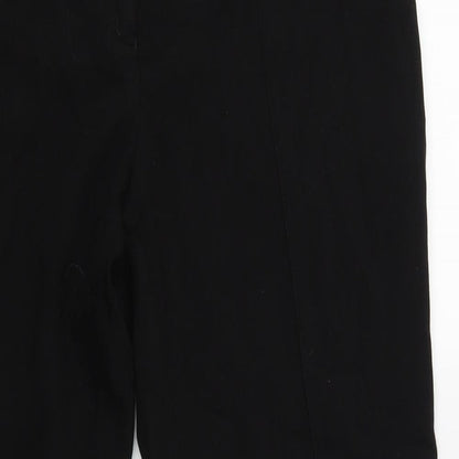 Womens UK Size 10 NEXT Regular Fit  Black Trousers