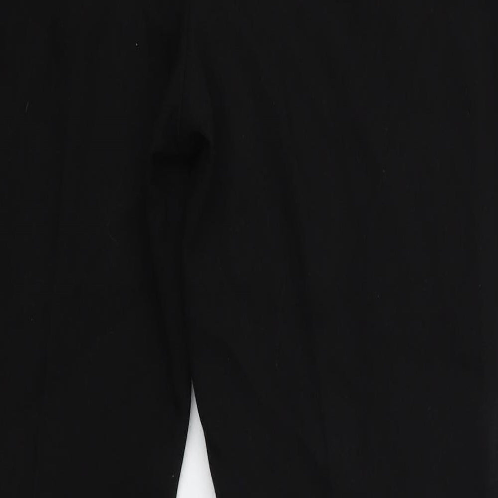 Womens UK Size 10 NEXT Regular Fit  Black Trousers