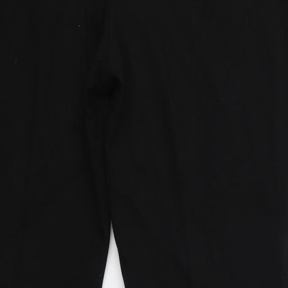 Womens UK Size 10 NEXT Regular Fit  Black Trousers