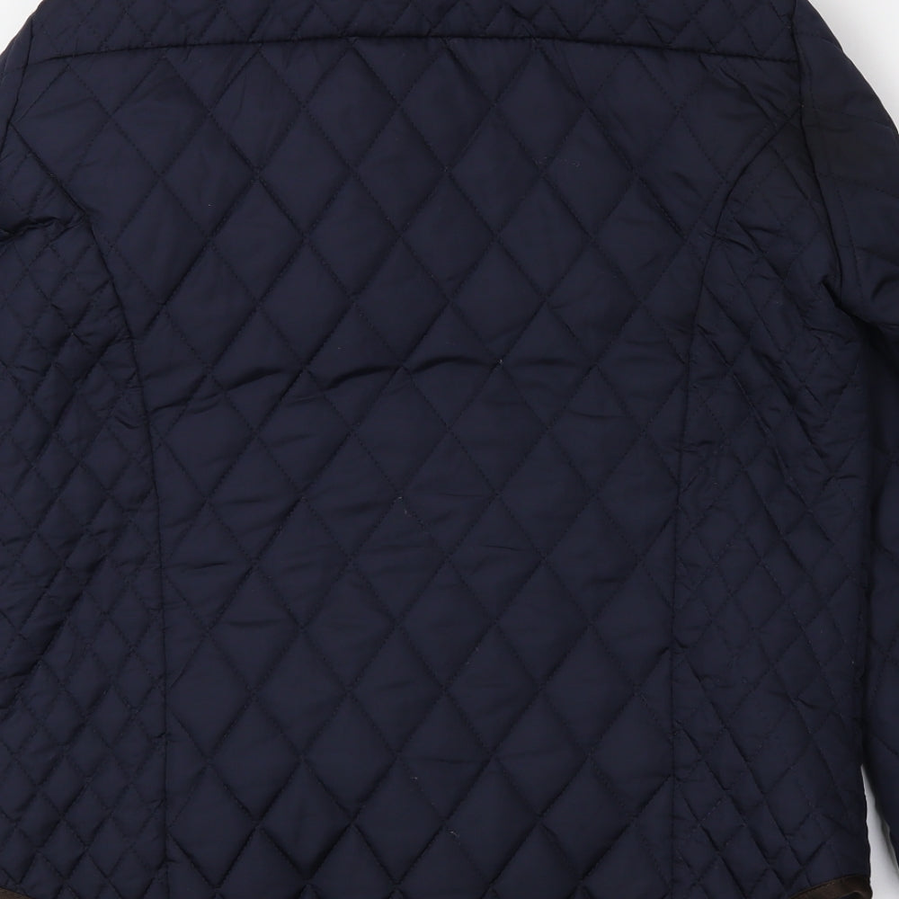 Womens UK Size 10 Atmosphere Blue Windbreaker Coat