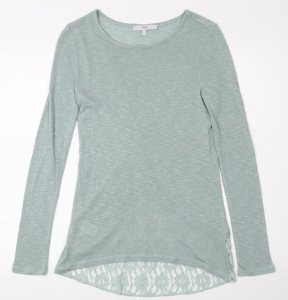 Womens UK Size 6 NEXT Green Basic T-Shirt