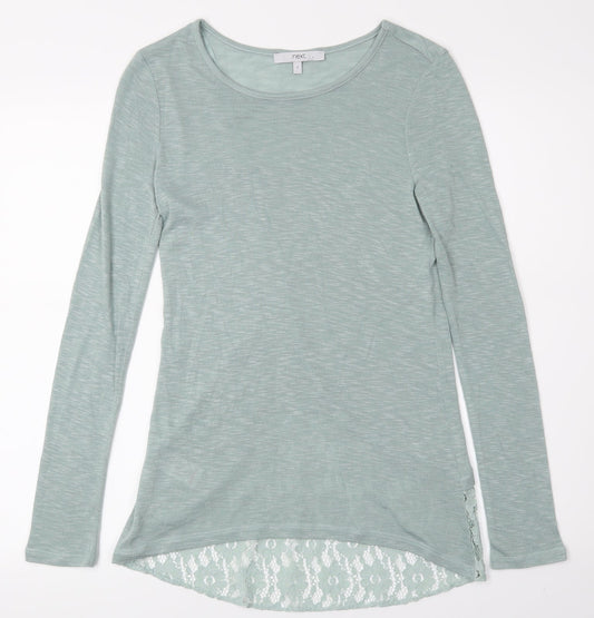 Womens UK Size 6 NEXT Green Basic T-Shirt