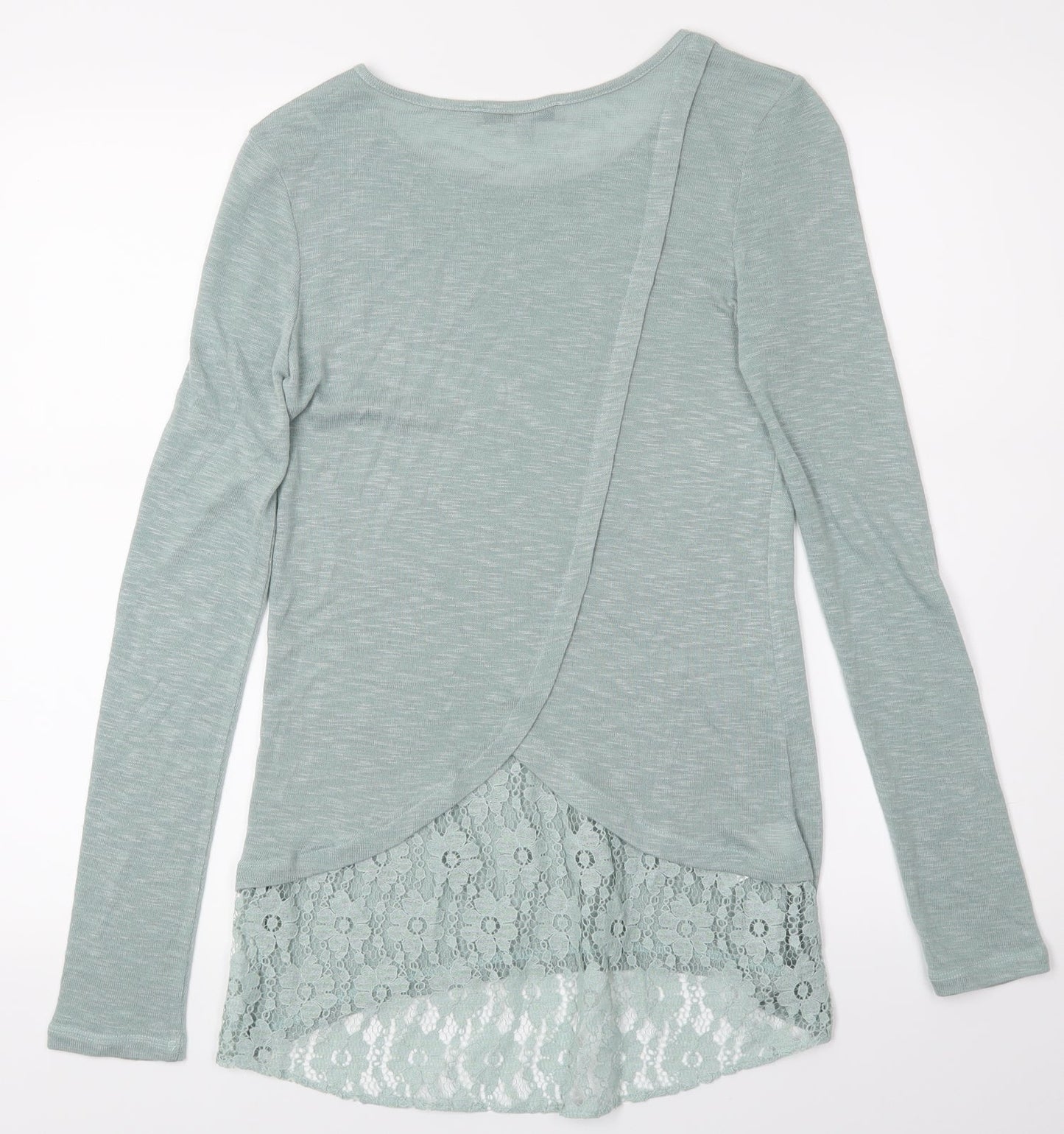 Womens UK Size 6 NEXT Green Basic T-Shirt