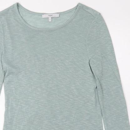 Womens UK Size 6 NEXT Green Basic T-Shirt