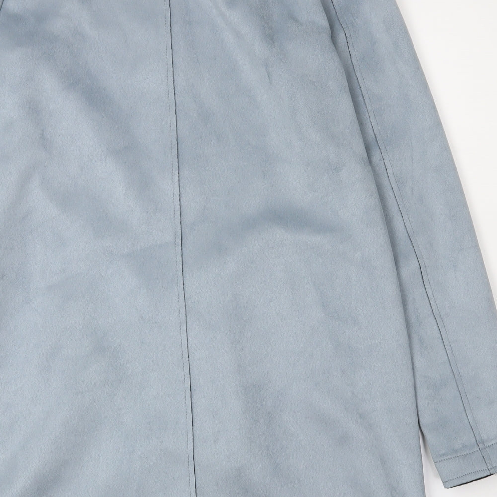Primark Womens Blue   Overcoat Coat Size 8