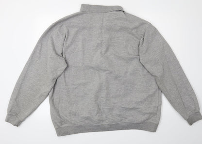 Mens UK Size XL EWM Grey Pullover Sweatshirt