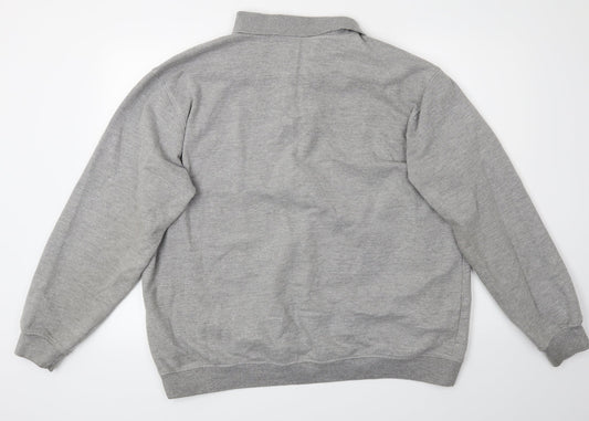 Mens UK Size XL EWM Grey Pullover Sweatshirt