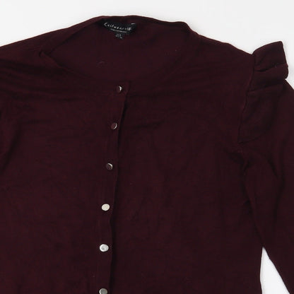 F&F Womens Purple   Basic Blouse Size 8