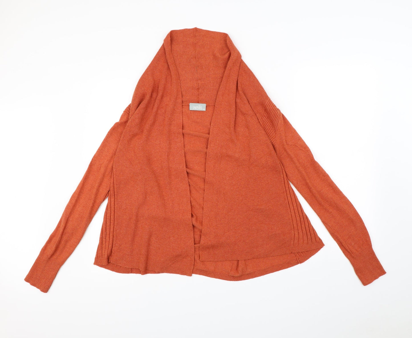 Wallis Womens Orange   Cardigan Jumper Size M