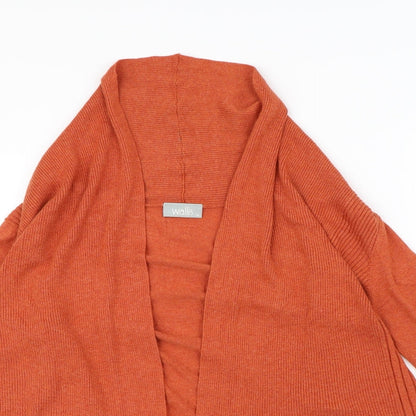 Wallis Womens Orange   Cardigan Jumper Size M