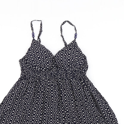 New Look Womens Blue Polka Dot  Mini  Size S