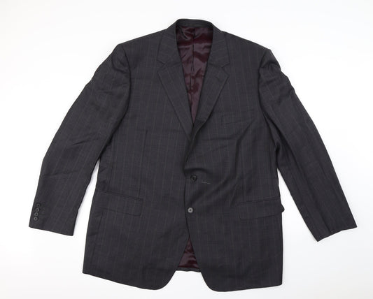 Mens UK Size XL m&s Regular Black Suit Jacket