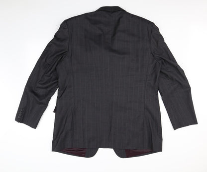Mens UK Size XL m&s Regular Black Suit Jacket