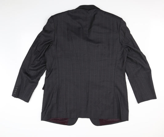 Mens UK Size XL m&s Regular Black Suit Jacket