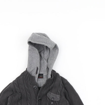 Next Boys Grey   Jacket  Size 3-4 Years