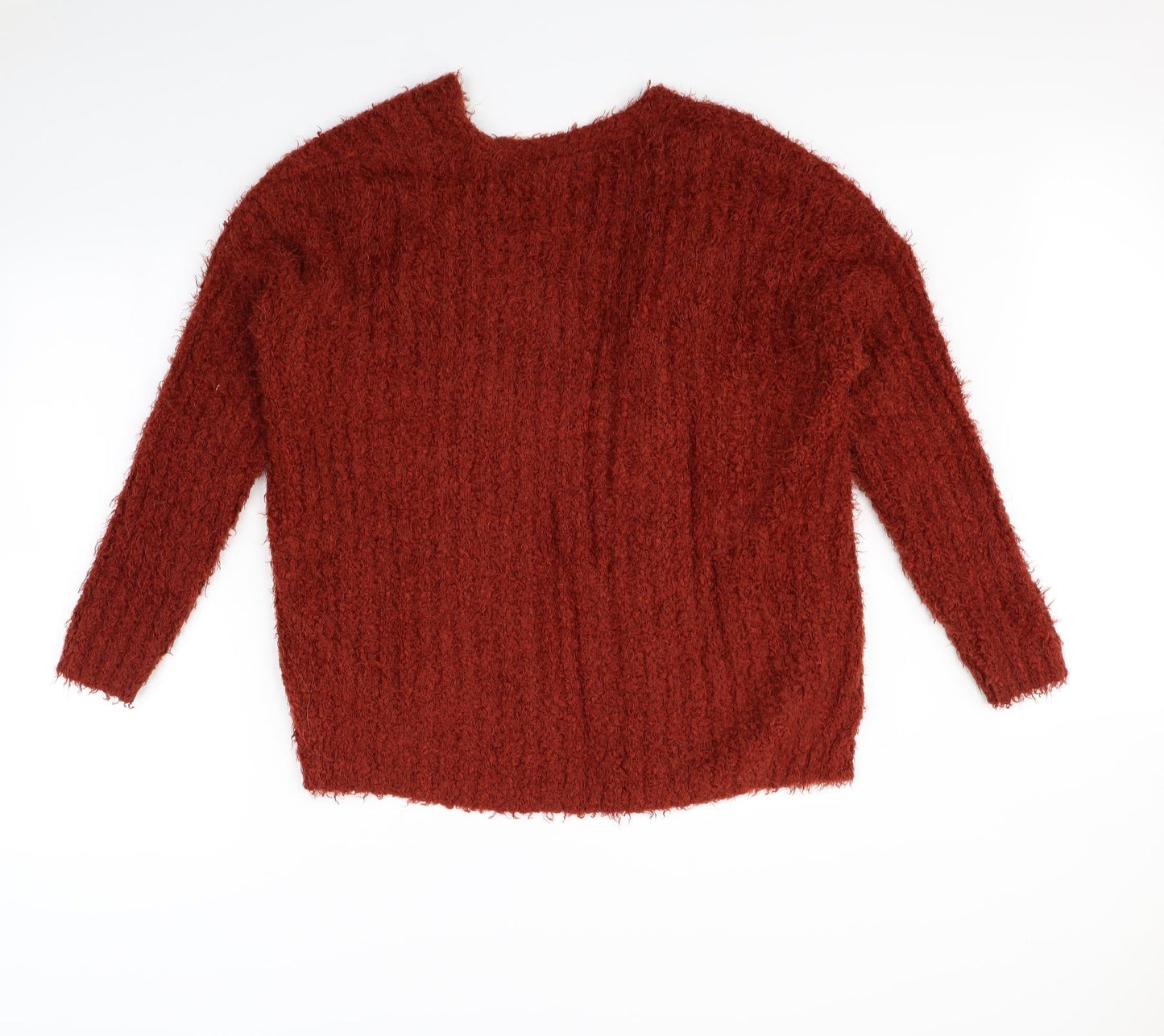 Primark Womens Red   Cardigan Jumper Size M