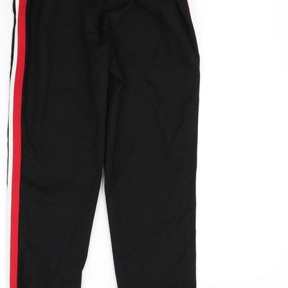 Womens UK Size XS Zara Regular Fit  Black Trousers