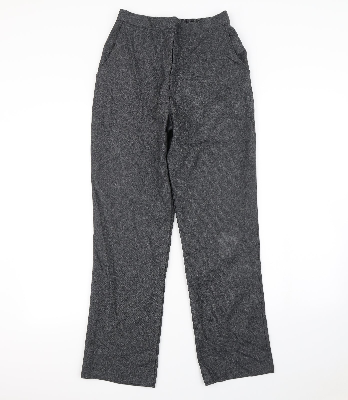 Pinns Womens Grey   Dress Pants Trousers Size 14 L30 in