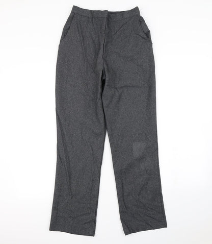 Pinns Womens Grey   Dress Pants Trousers Size 14 L30 in