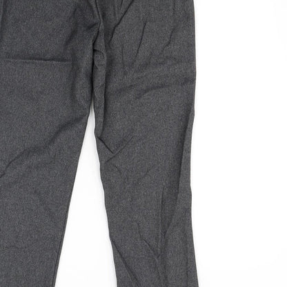 Pinns Womens Grey   Dress Pants Trousers Size 14 L30 in