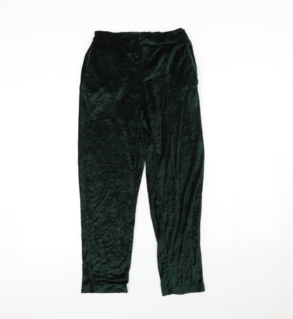 Womens UK Size 6 H&M Regular Fit  Green Trousers