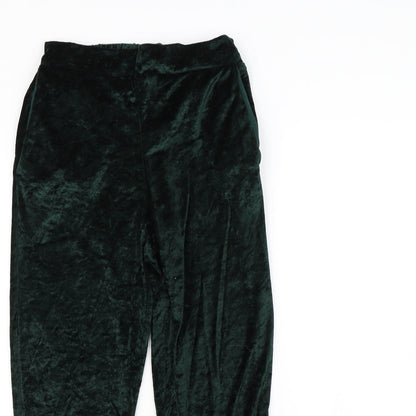 Womens UK Size 6 H&M Regular Fit  Green Trousers